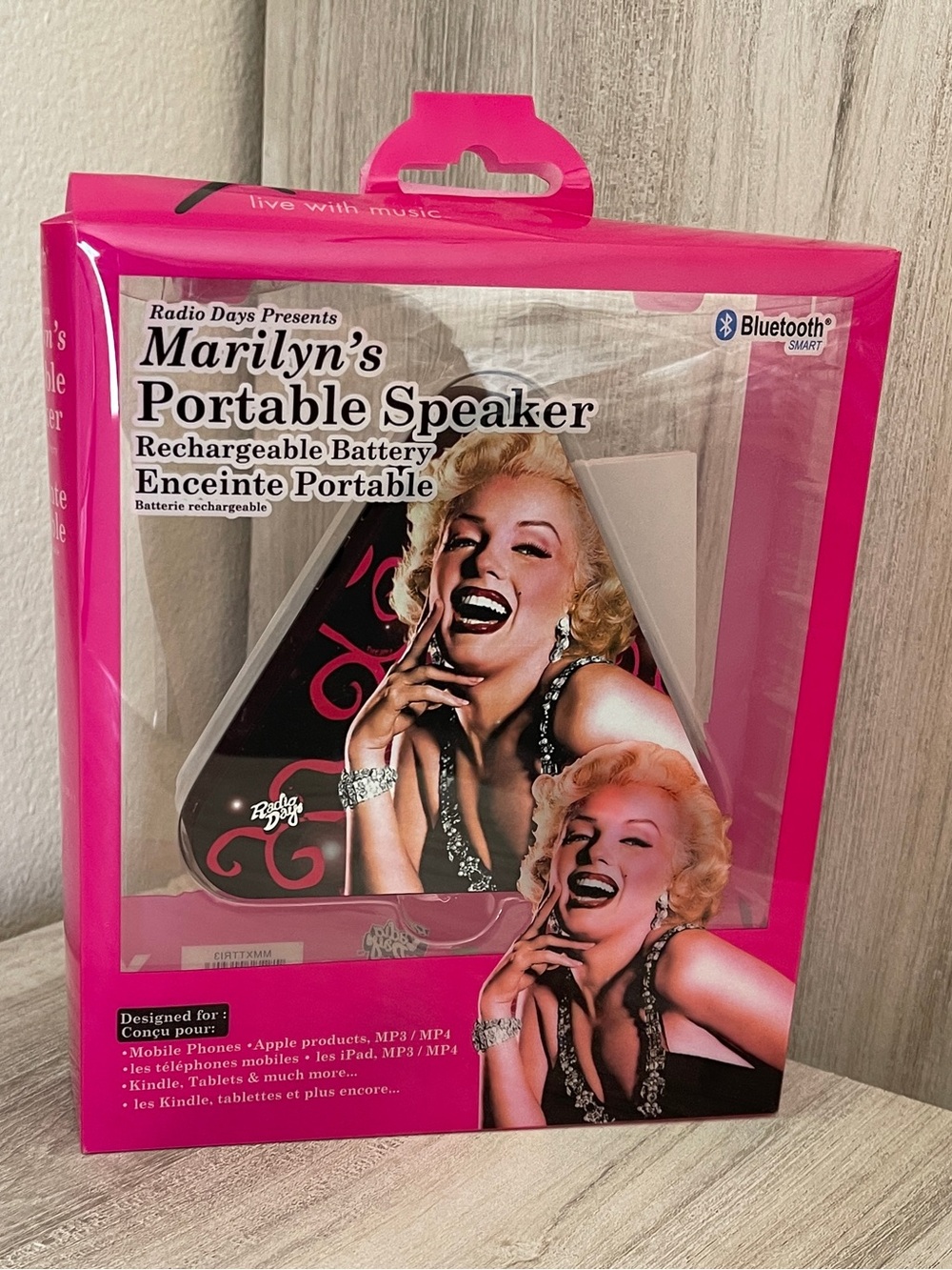 Marilyn Monroe Portable Bluetooth Speaker 2013 - Picture 3 of 7